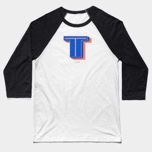 T intial Baseball T-Shirt